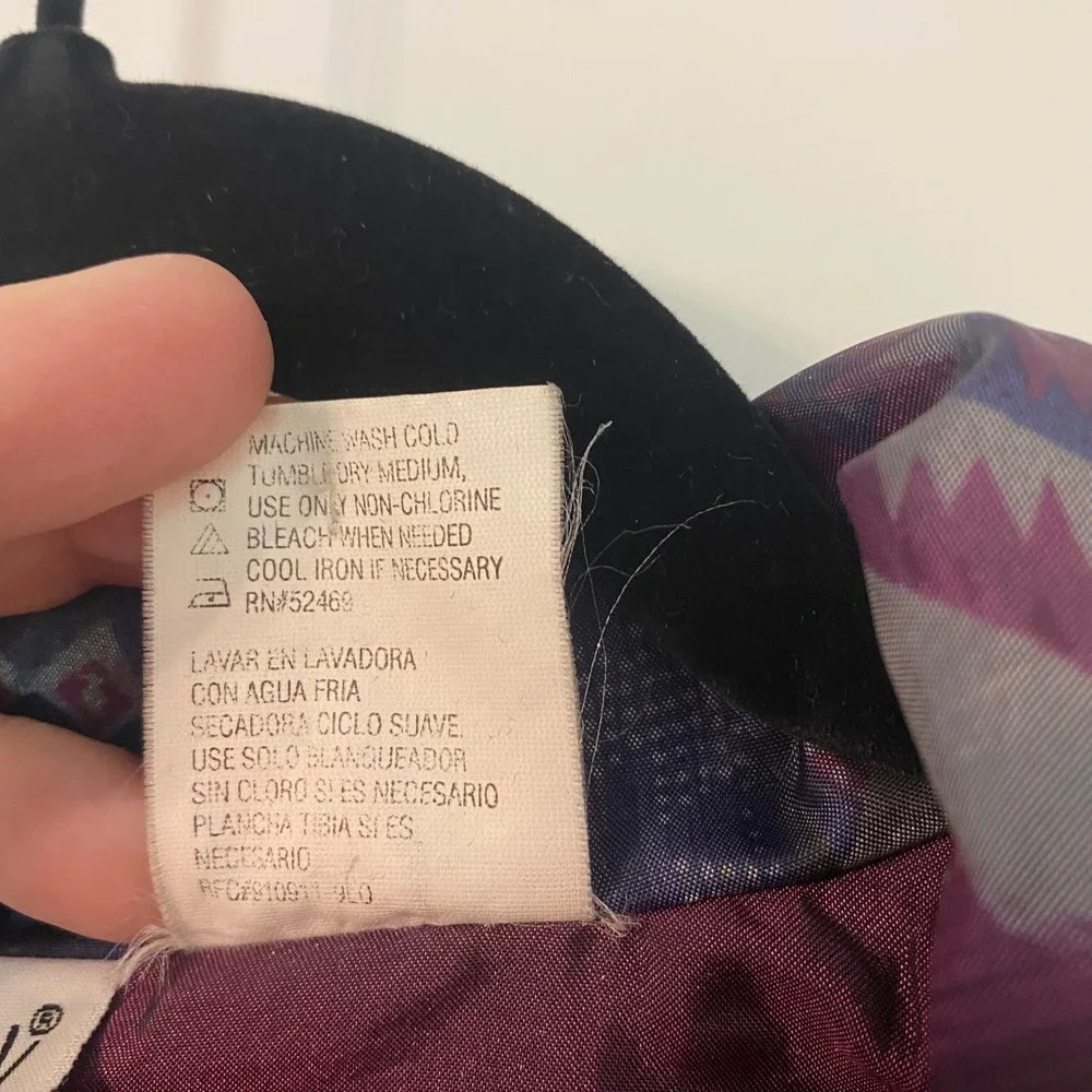 VTG 90s Dunbrooke Colorblock‎ Windbreaker Jacket Teal Purple Pink Mens XL Retro